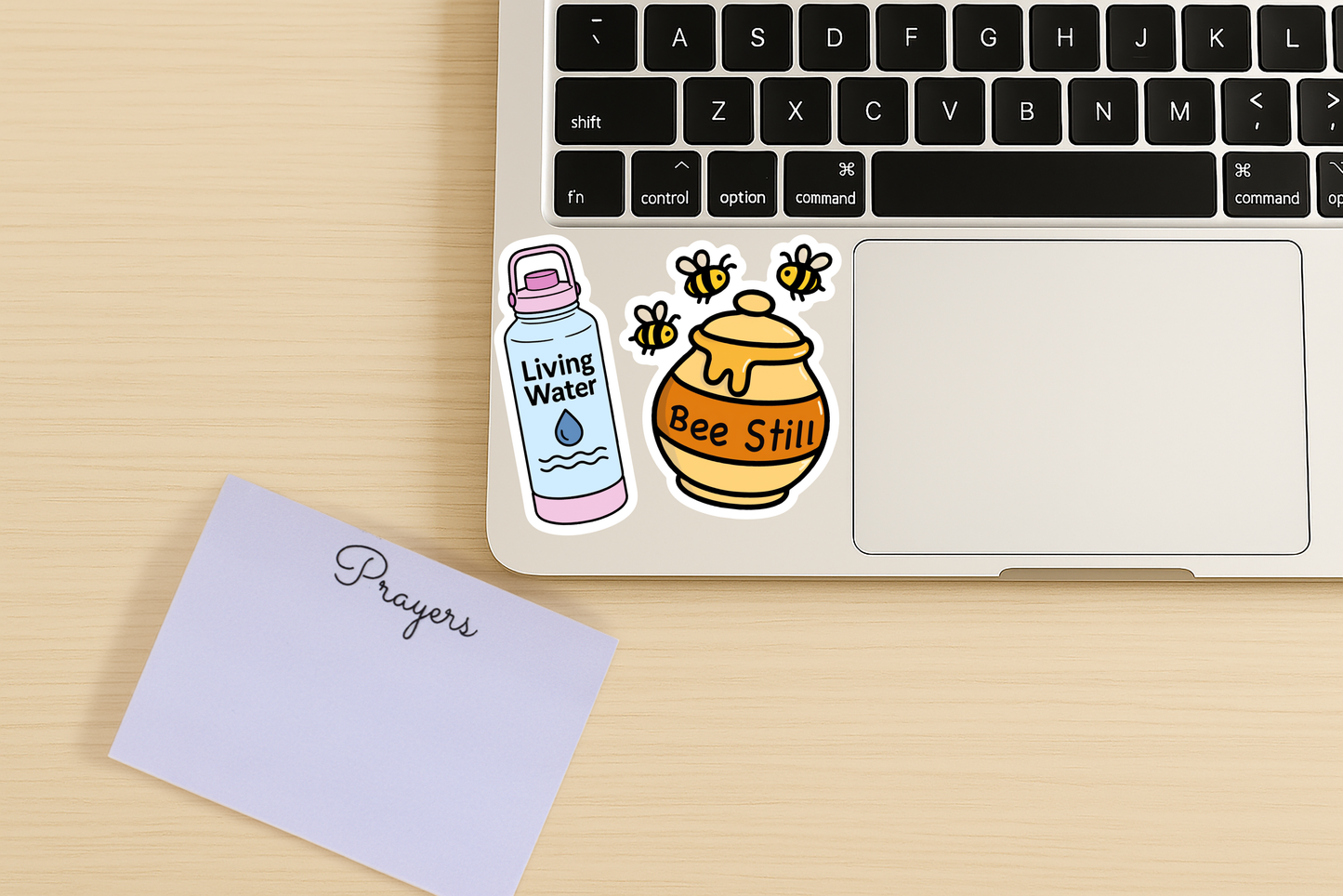 Bee Still Waterproof Vinyl Sticker